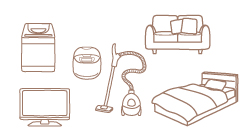 5. 家具家電付プラン 5. 家具家電付プラン