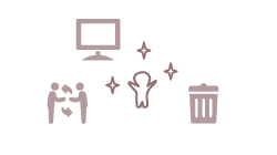 「メリットを感じる」サービスを提供する。 「メリットを感じる」サービスを提供する。